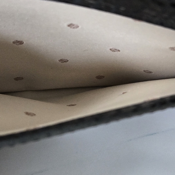 KATE SPADE Large Leather Wallet Black Grey Houndstooth Print Zip Around - Picture 12 of 16